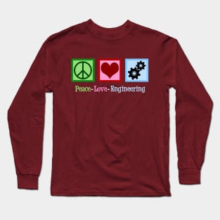 Peace Love Engineering Long Sleeve T-Shirt